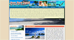 Desktop Screenshot of borabora-haitibeach.com
