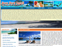 Tablet Screenshot of borabora-haitibeach.com